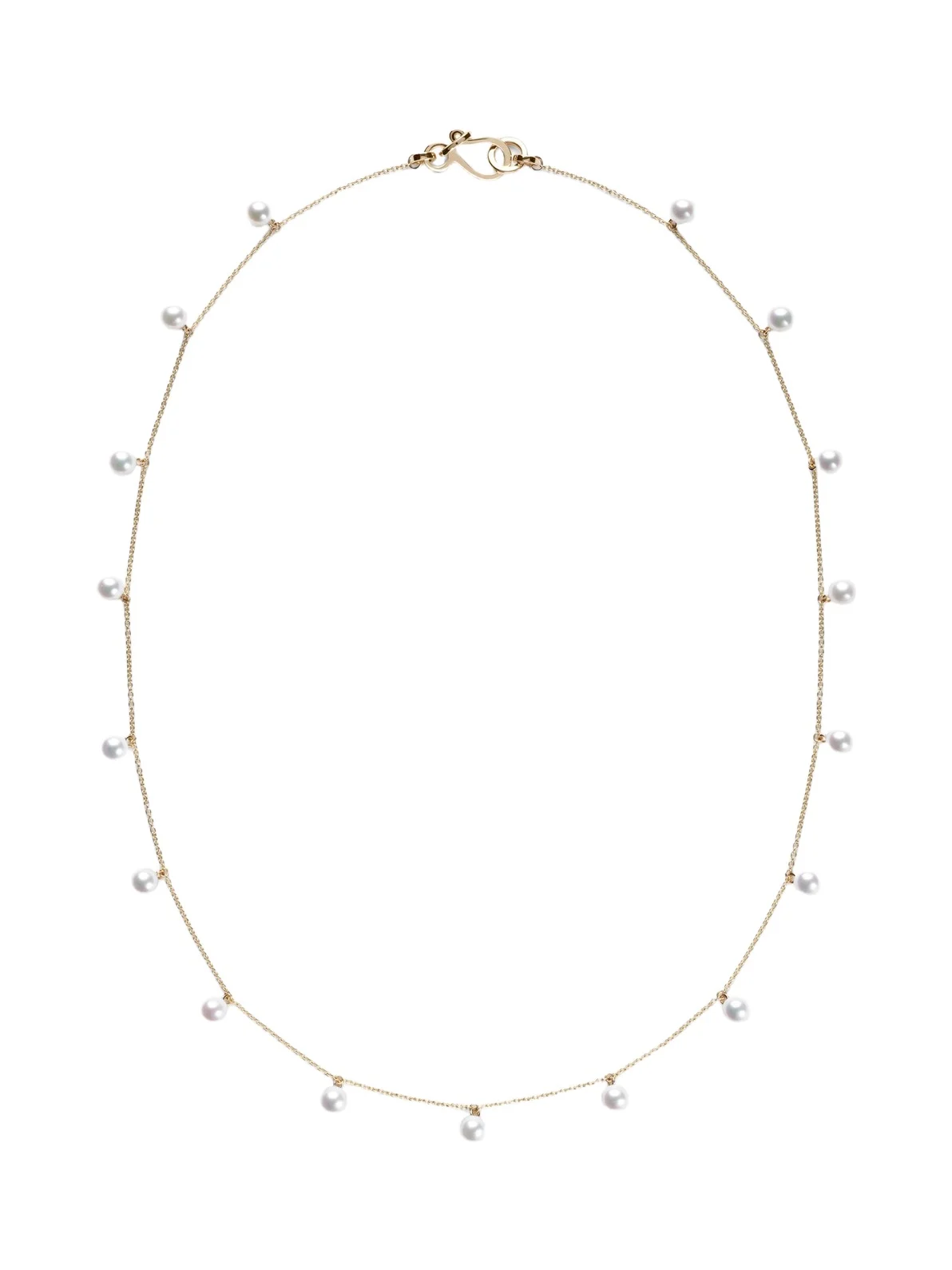 Lou Lou 14kt gold necklace with freshwater pearls Lou Lou 14kt gold necklace with freshwater pearls