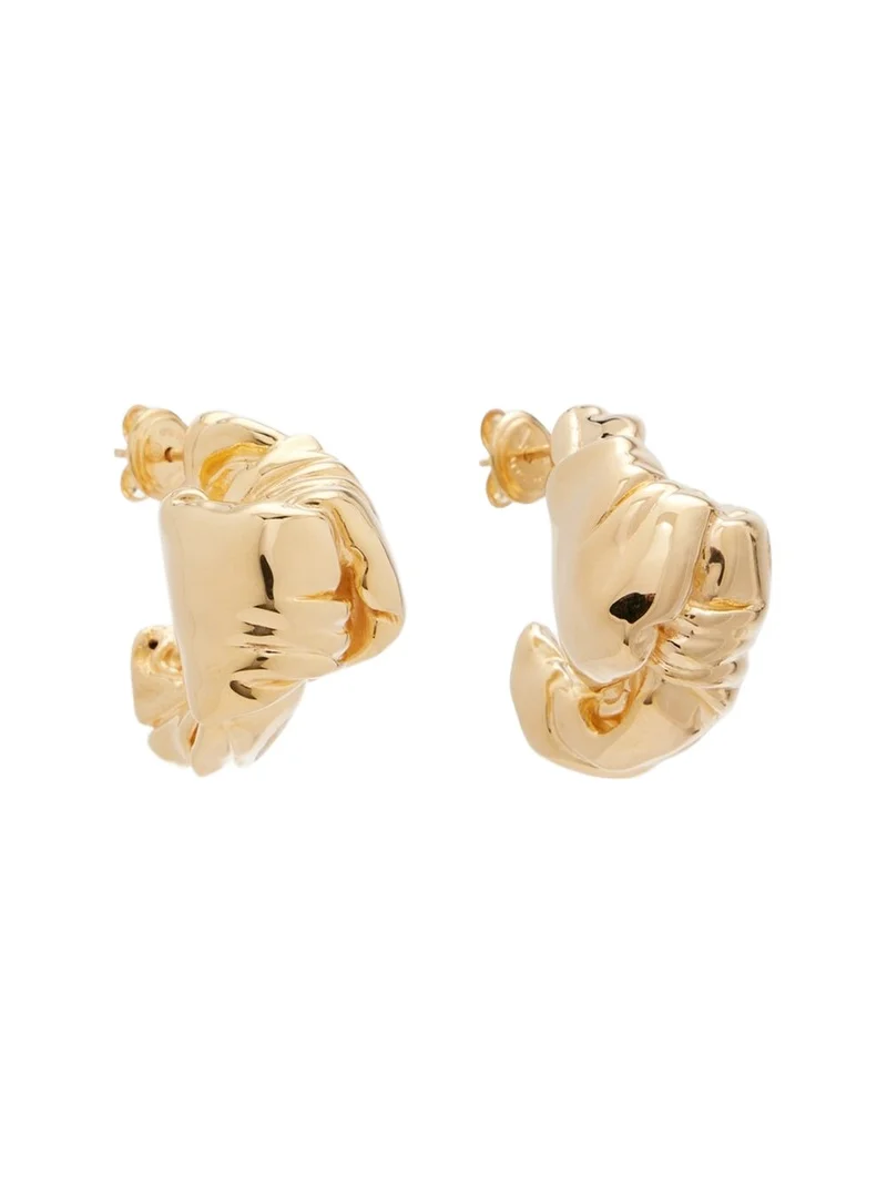 18kt gold-plated sterling silver earrings 18kt gold-plated sterling silver earrings