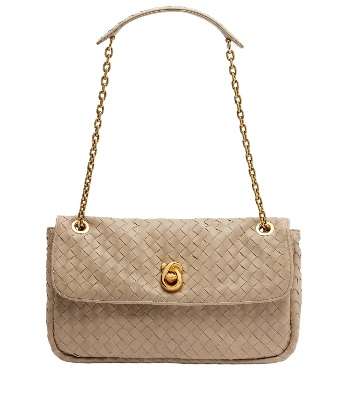 Madison Intrecciato leather shoulder bag
