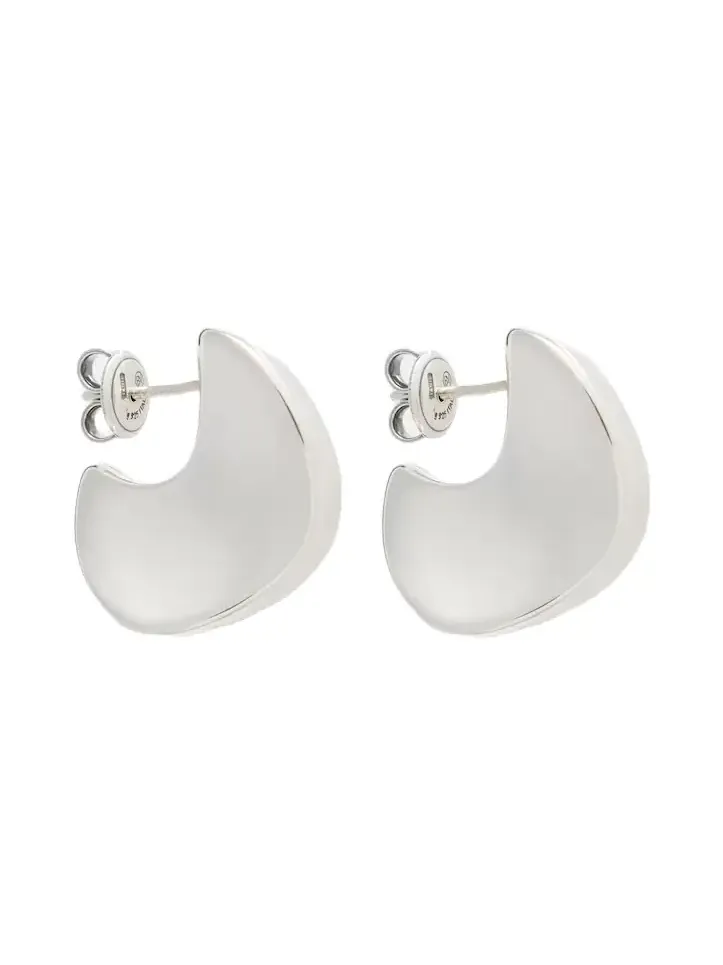 Disc Small sterling silver earrings Disc Small sterling silver earrings