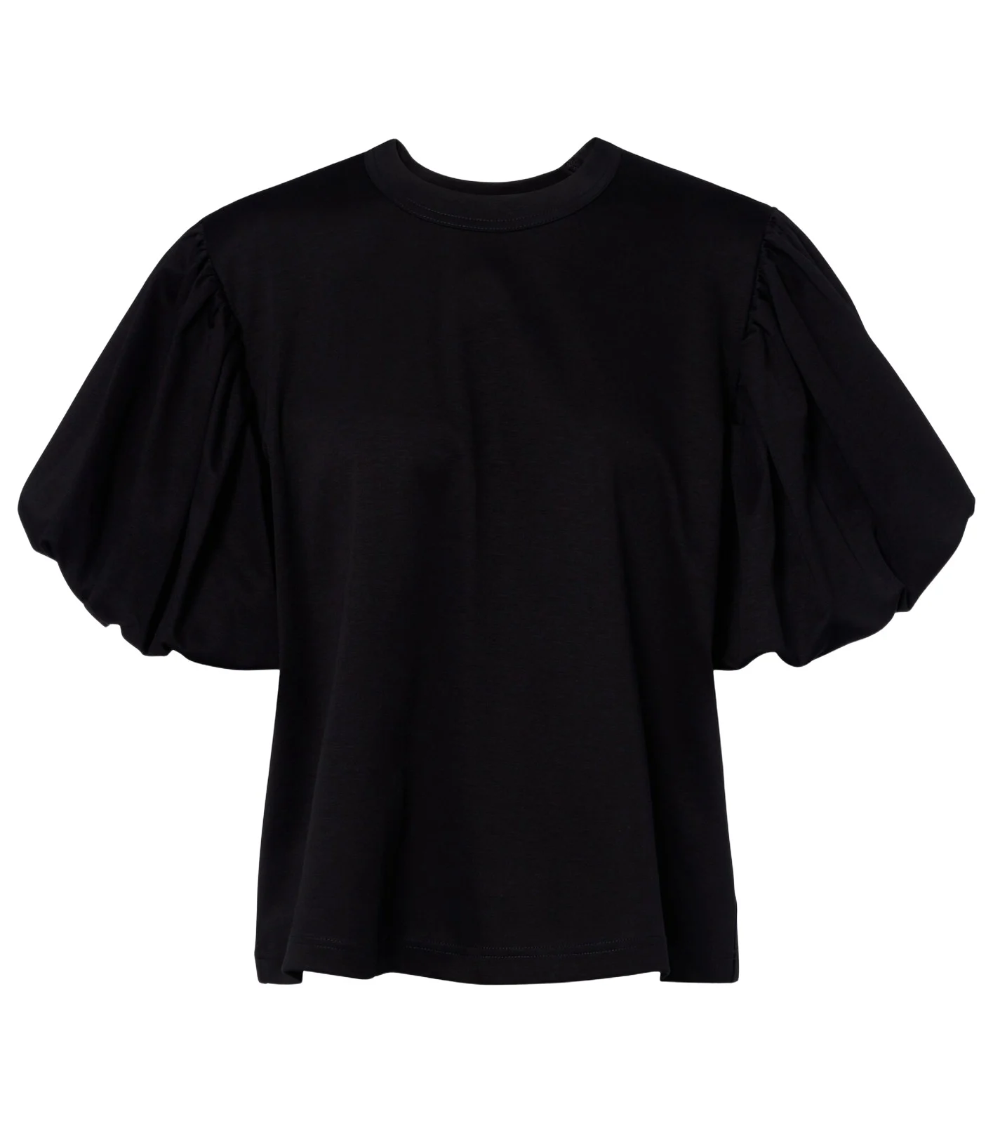 NOIR KEI NINOMIYA Puff-sleeve cotton jersey T-shirt