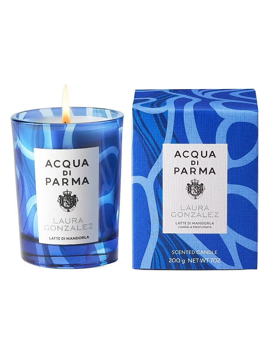 Acqua di Parma Blu Mediterraneo Latte di Mandorla Candle | Thumbnail 3 Acqua di Parma Blu Mediterraneo Latte di Mandorla Candle | Thumbnail 3