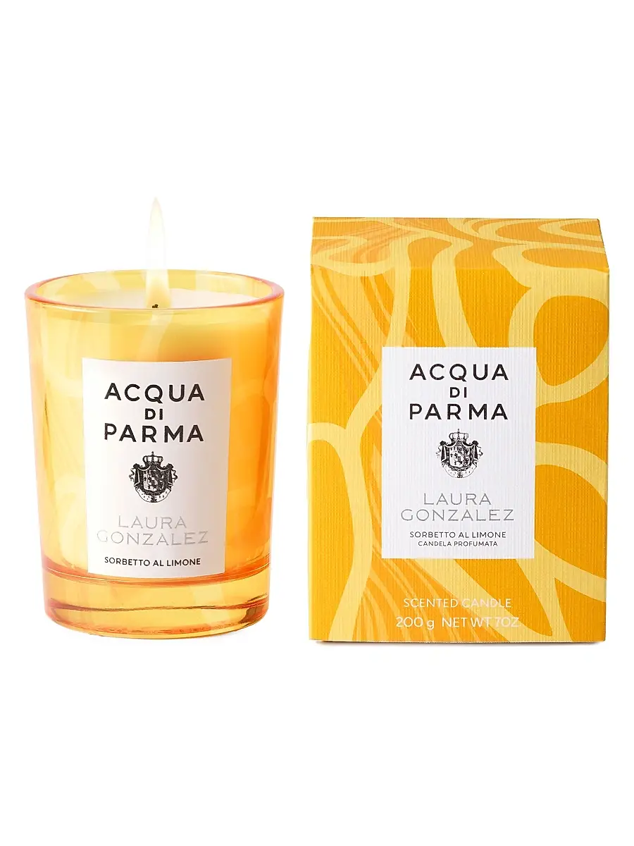Acqua di Parma Blu Mediterraneo Sorbetto al Limone Candle | Thumbnail 3 Acqua di Parma Blu Mediterraneo Sorbetto al Limone Candle | Thumbnail 3