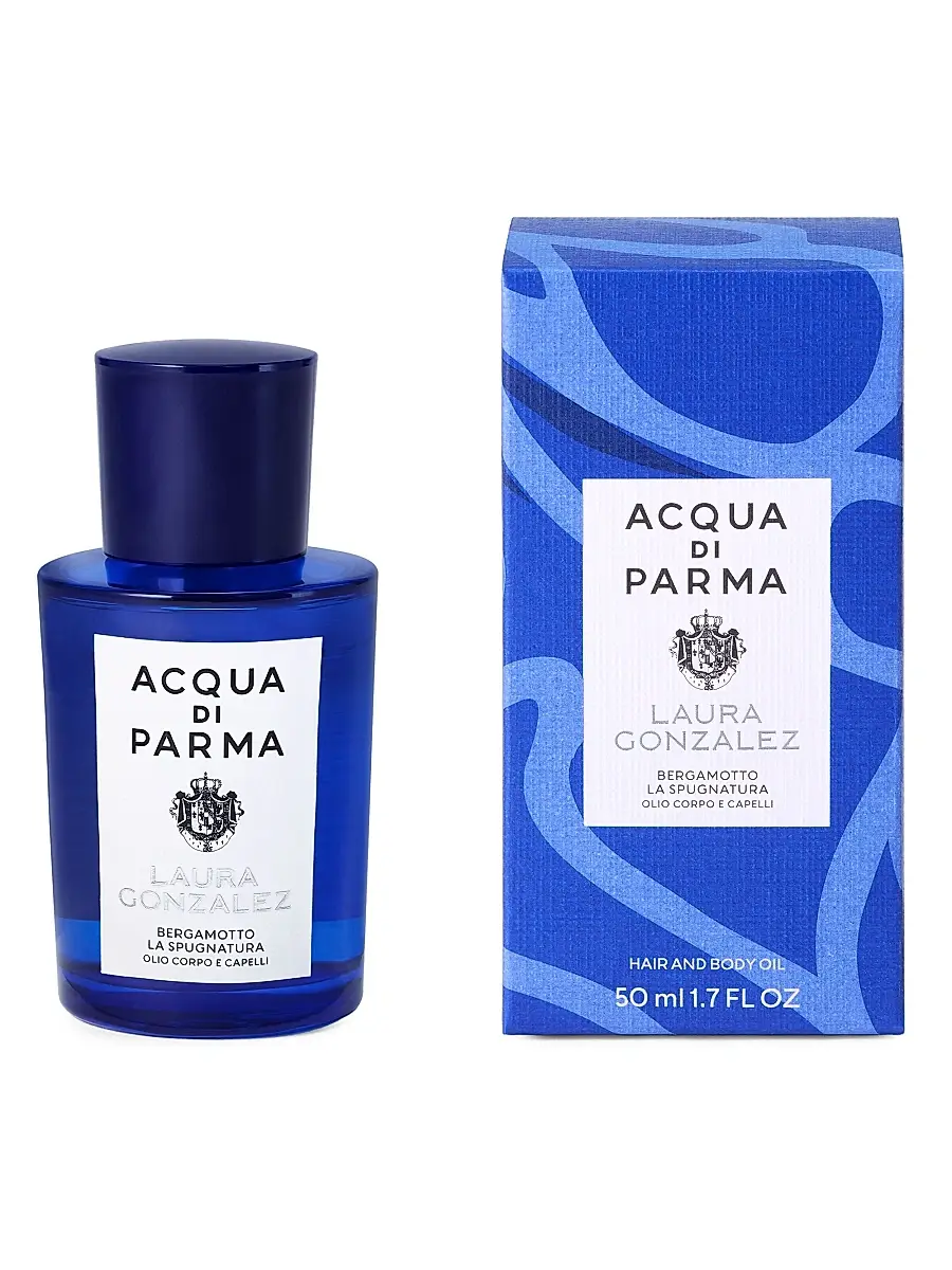 Acqua di Parma Limited Edition Bergamotto La Spugnatora Hair & Body Oil | Thumbnail 4 Acqua di Parma Limited Edition Bergamotto La Spugnatora Hair & Body Oil | Thumbnail 4