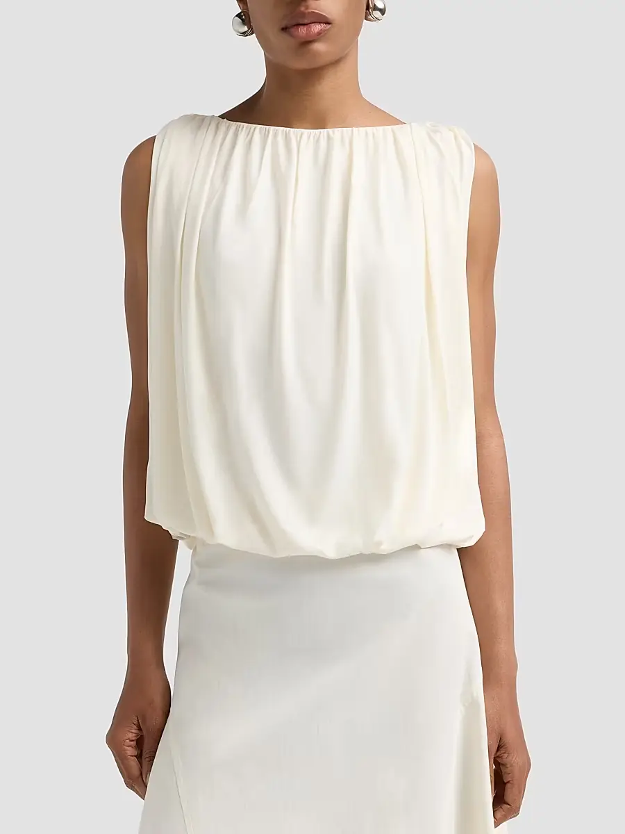 Vince Women's Fay Bubble Top | Thumbnail 4 Vince Women's Fay Bubble Top | Thumbnail 4