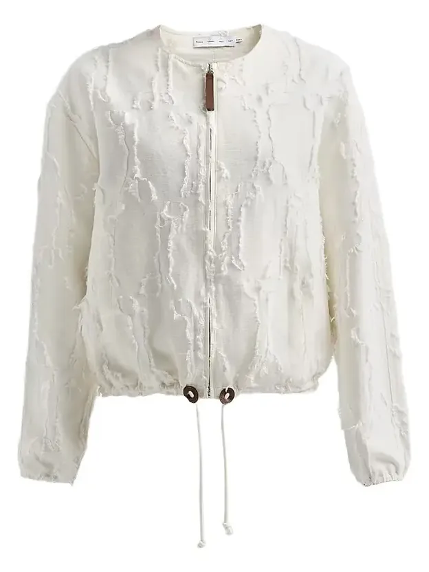 Women's Madigan Jacqaurd Cotton Jacket