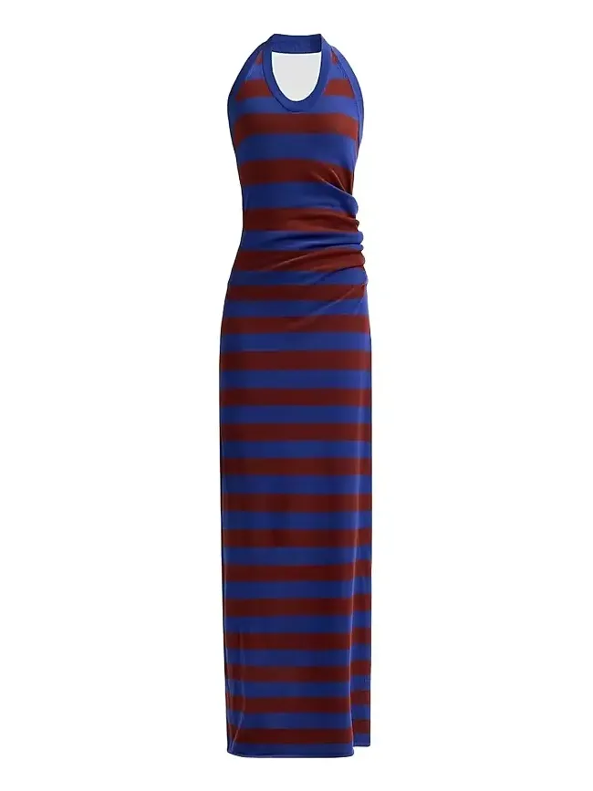 Women's Frann Striped Cotton Maxi Dress Women's Frann Striped Cotton Maxi Dress