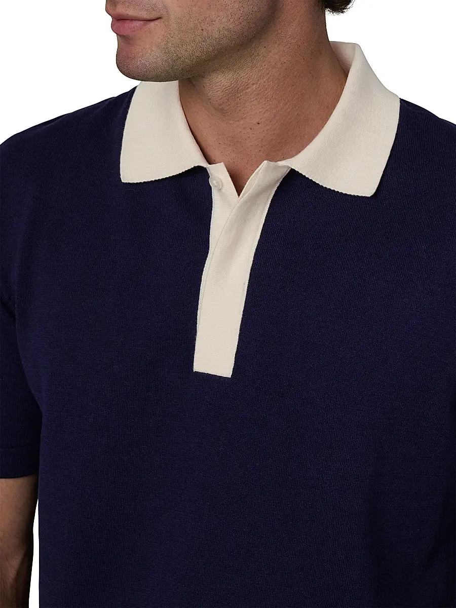 Joe's Jeans Men's Club Cotton Polo Shirt | Thumbnail 6 Joe's Jeans Men's Club Cotton Polo Shirt | Thumbnail 6