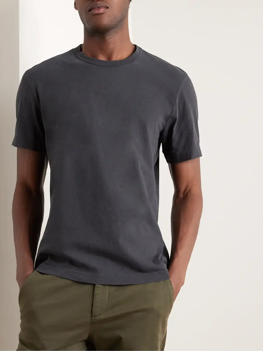 James Perse Combed Cotton-Jersey T-Shirt | Thumbnail 3 James Perse Combed Cotton-Jersey T-Shirt | Thumbnail 3