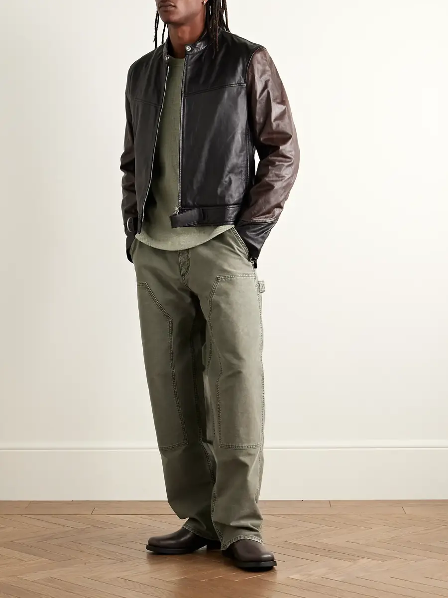 AGOLDE Layton Straight-Leg Cotton-Canvas Trousers | Thumbnail 2 AGOLDE Layton Straight-Leg Cotton-Canvas Trousers | Thumbnail 2