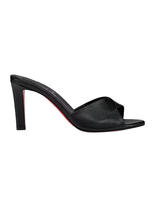 Women's Fanny Slide 85MM Leather Mules