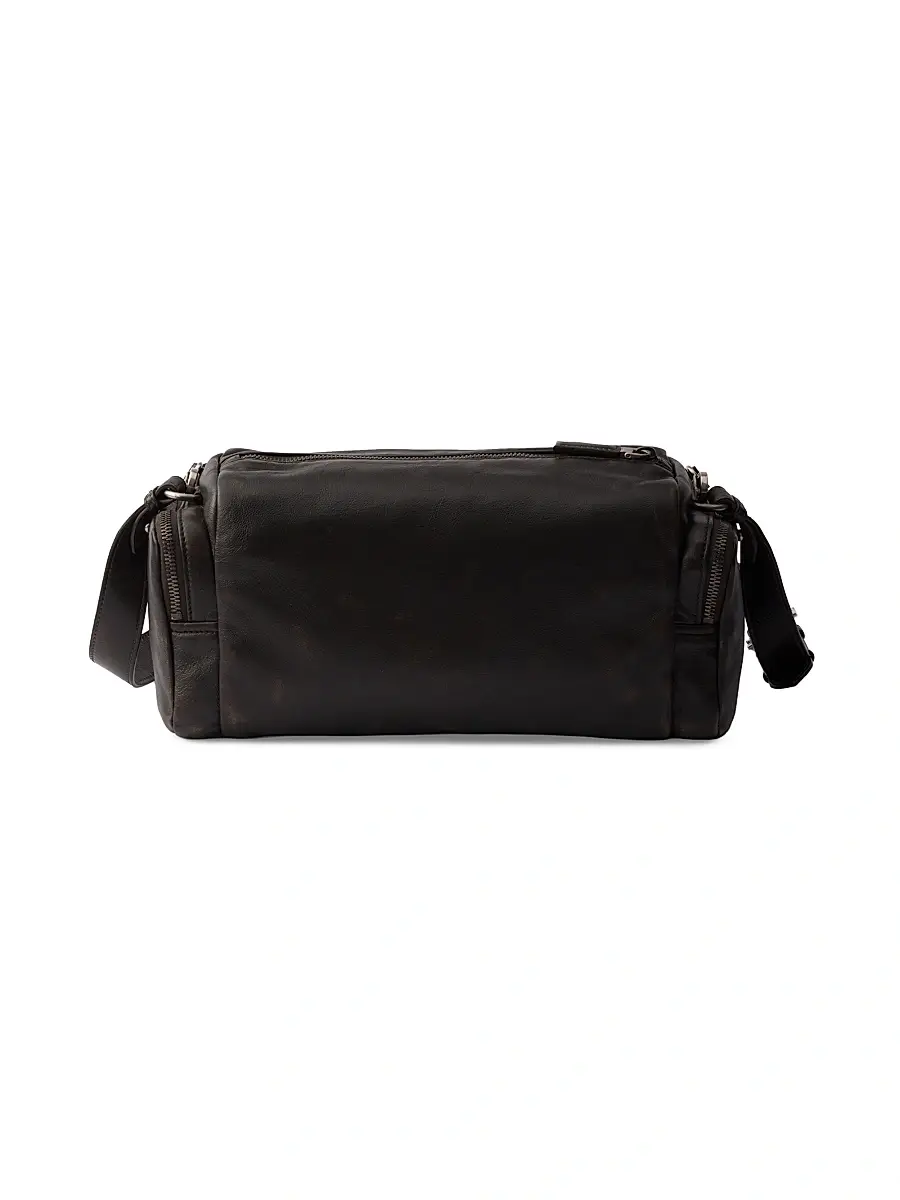 Prada Men's Distressed Nappa Leather Shoulder Bag | Thumbnail 3