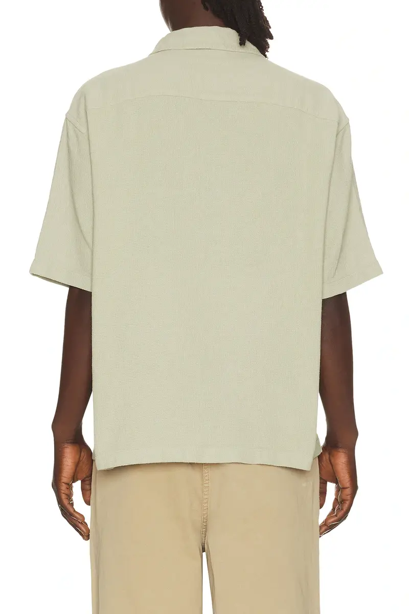 Frame Open Weave Short Sleeve Shirt | Thumbnail 2