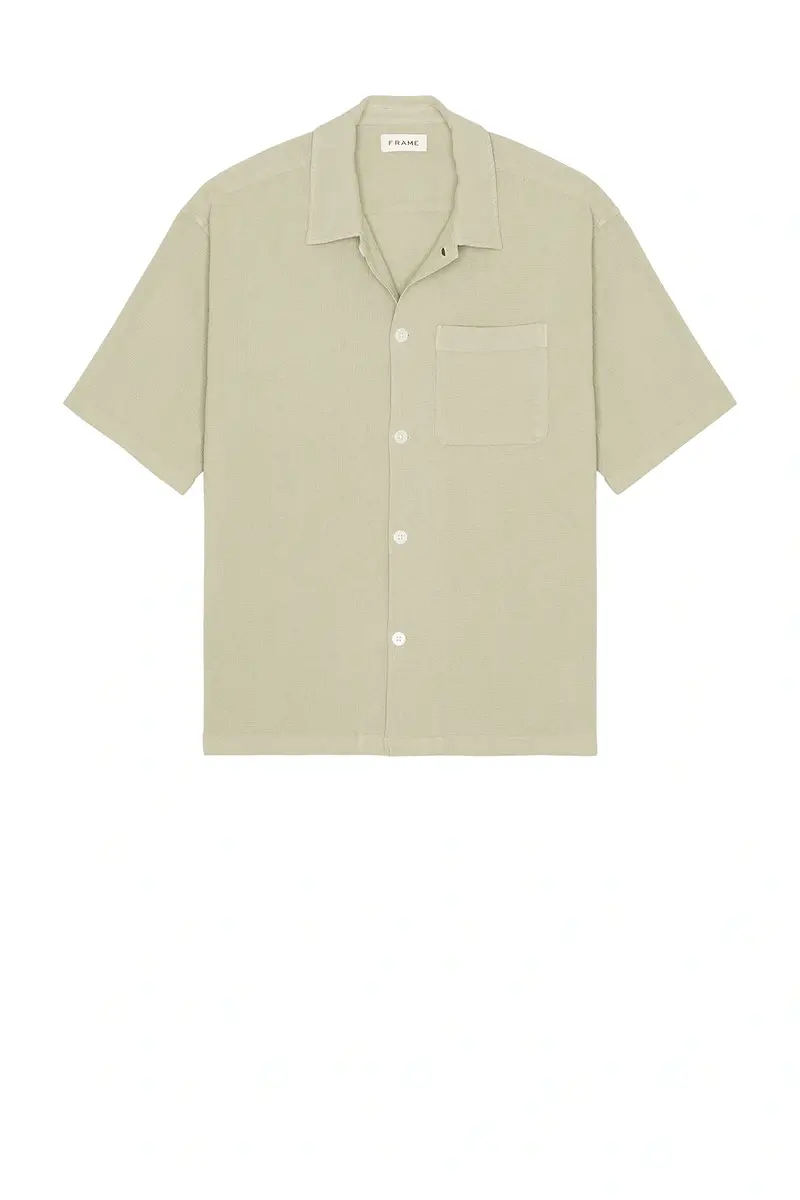 Frame Open Weave Short Sleeve Shirt | Thumbnail 4