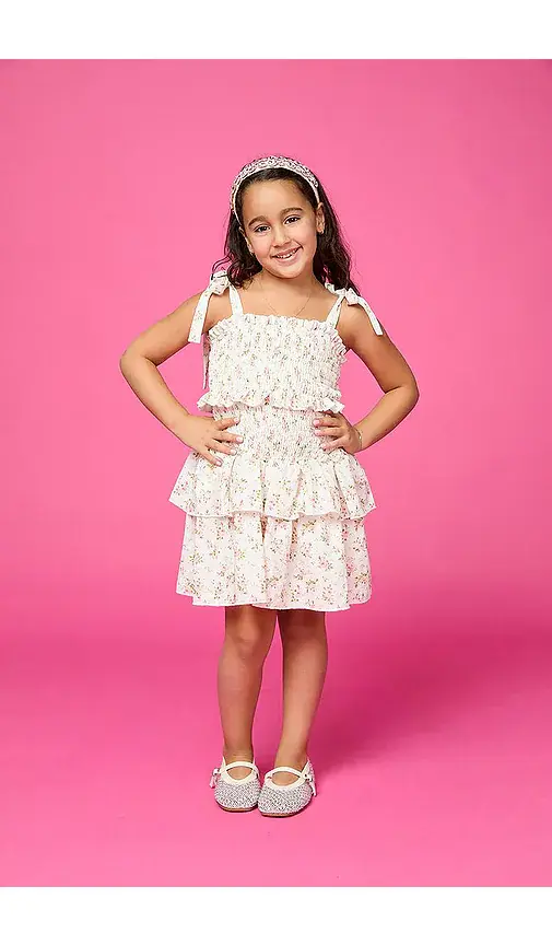 MINI DREAMERS Kids Anna Floral Dress | Thumbnail 2