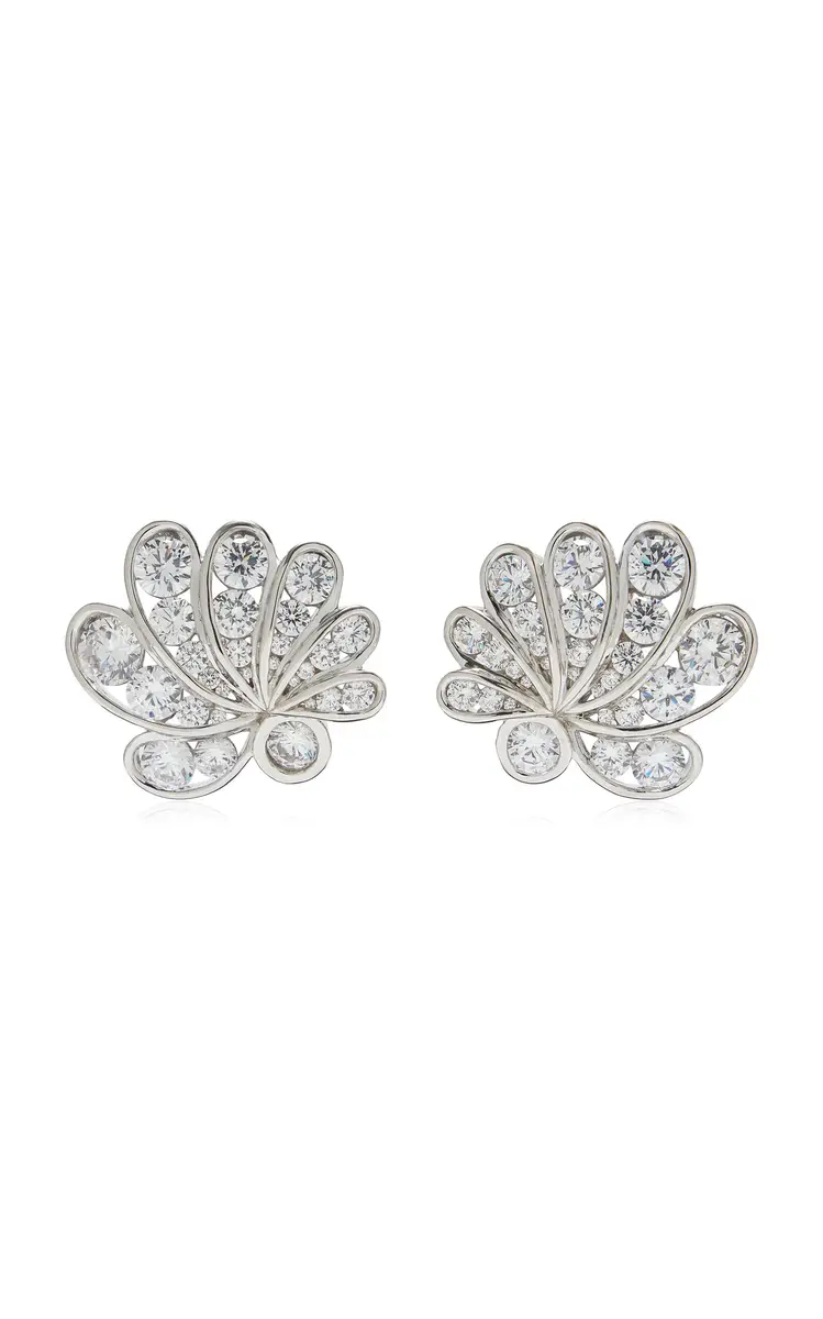 Anabela Chan Chanterelle Diamond Earrings | Image 1 Anabela Chan Chanterelle Diamond Earrings | Image 1