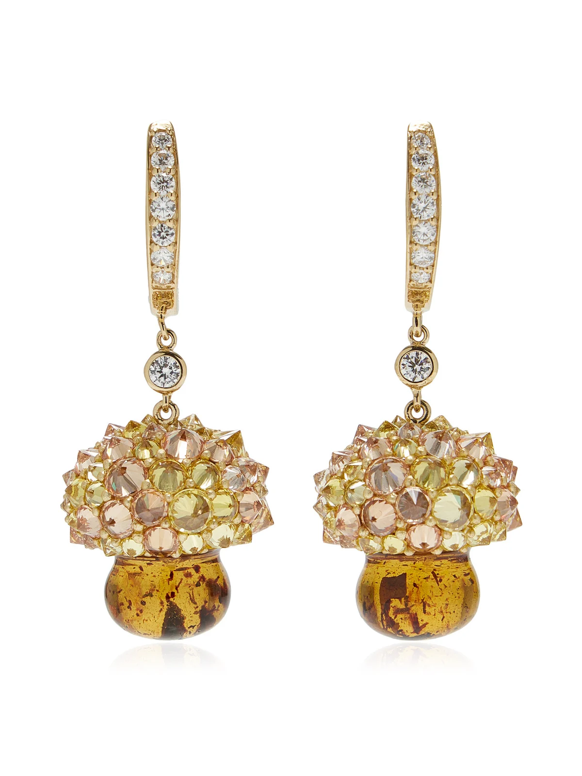 Amber Virosa Earrings Amber Virosa Earrings