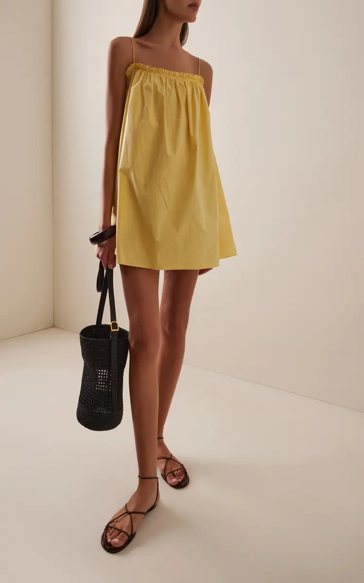Matteau Frill Cotton Mini Cami Dress | Thumbnail 2
