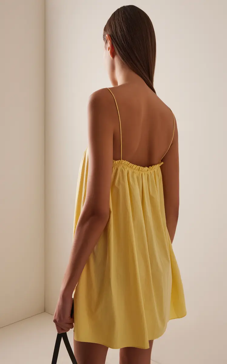 Matteau Frill Cotton Mini Cami Dress | Thumbnail 4