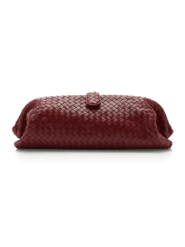 Lauren 1979 Intrecciato Leather Clutch