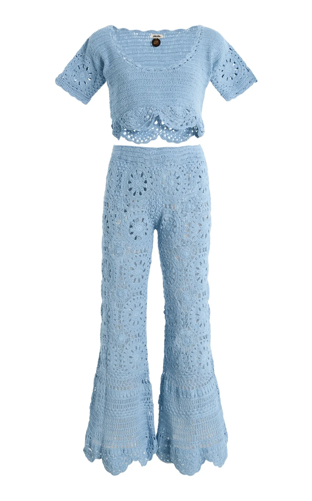 Exclusive Bunga Cotton Top and Pants Set Exclusive Bunga Cotton Top and Pants Set