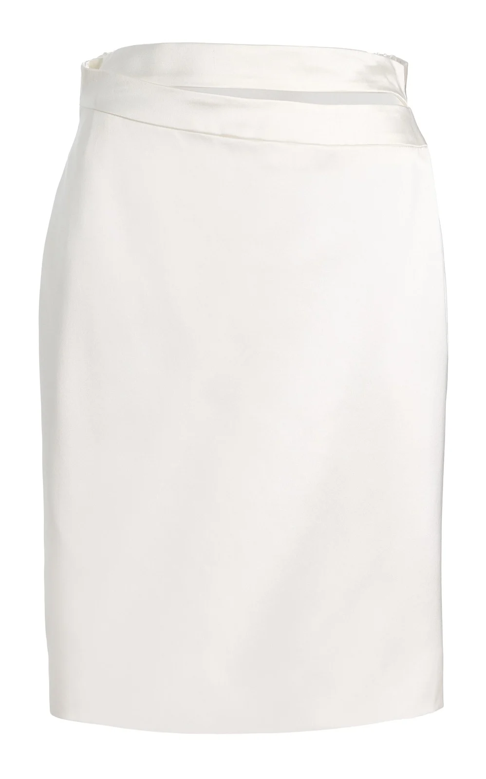 June Silk Midi Skirt