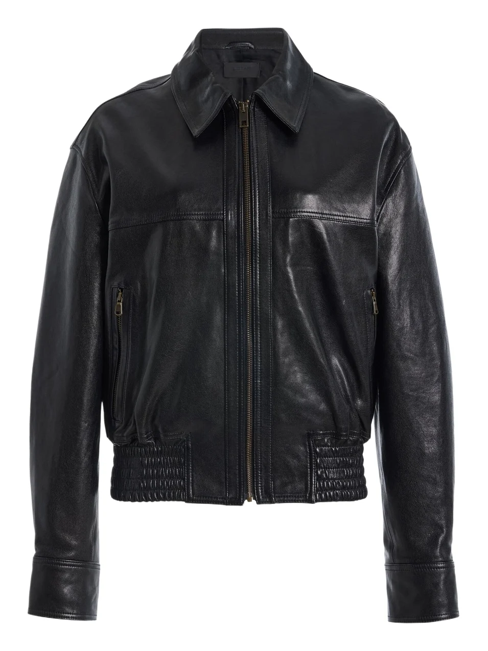 Aime Leather Bomber Jacket