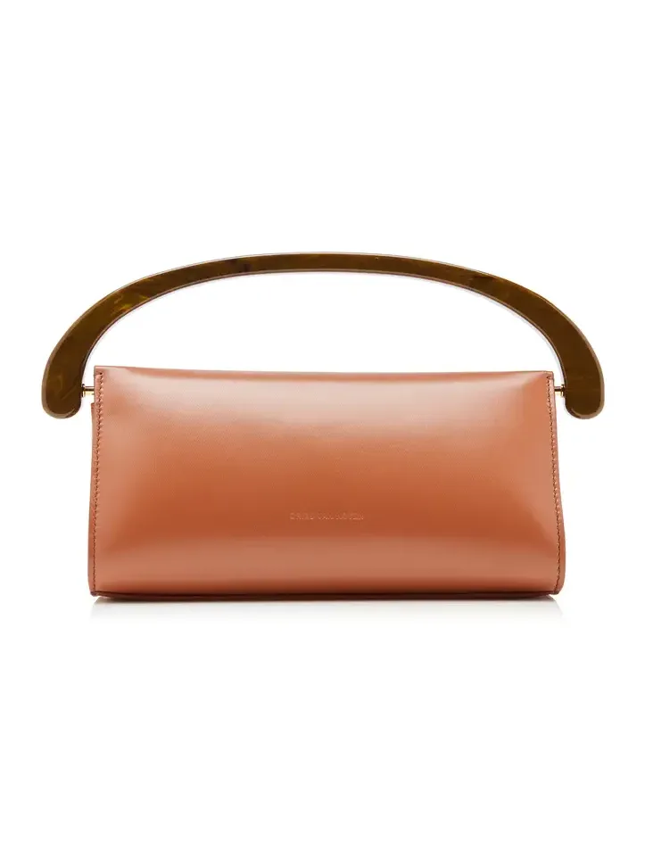Dries Van Noten Crisp East West Leather Handbag