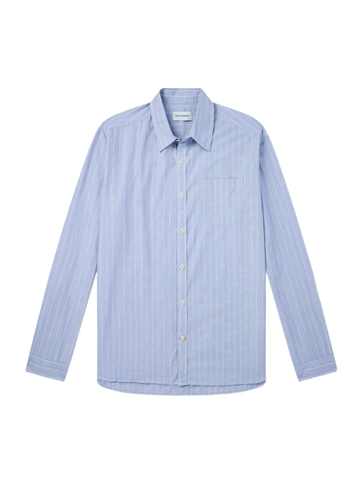 New York Special Striped Cotton-Poplin Shirt - Men