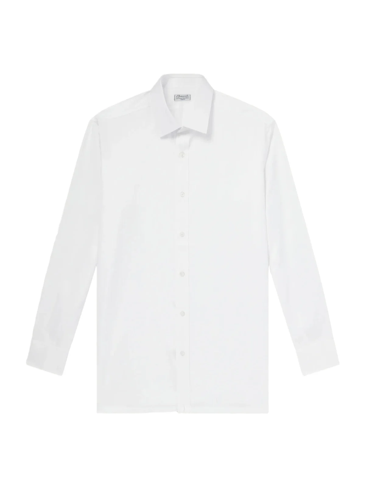 Classic-Collar Cotton-Herringbone Shirt - Men Classic-Collar Cotton-Herringbone Shirt - Men
