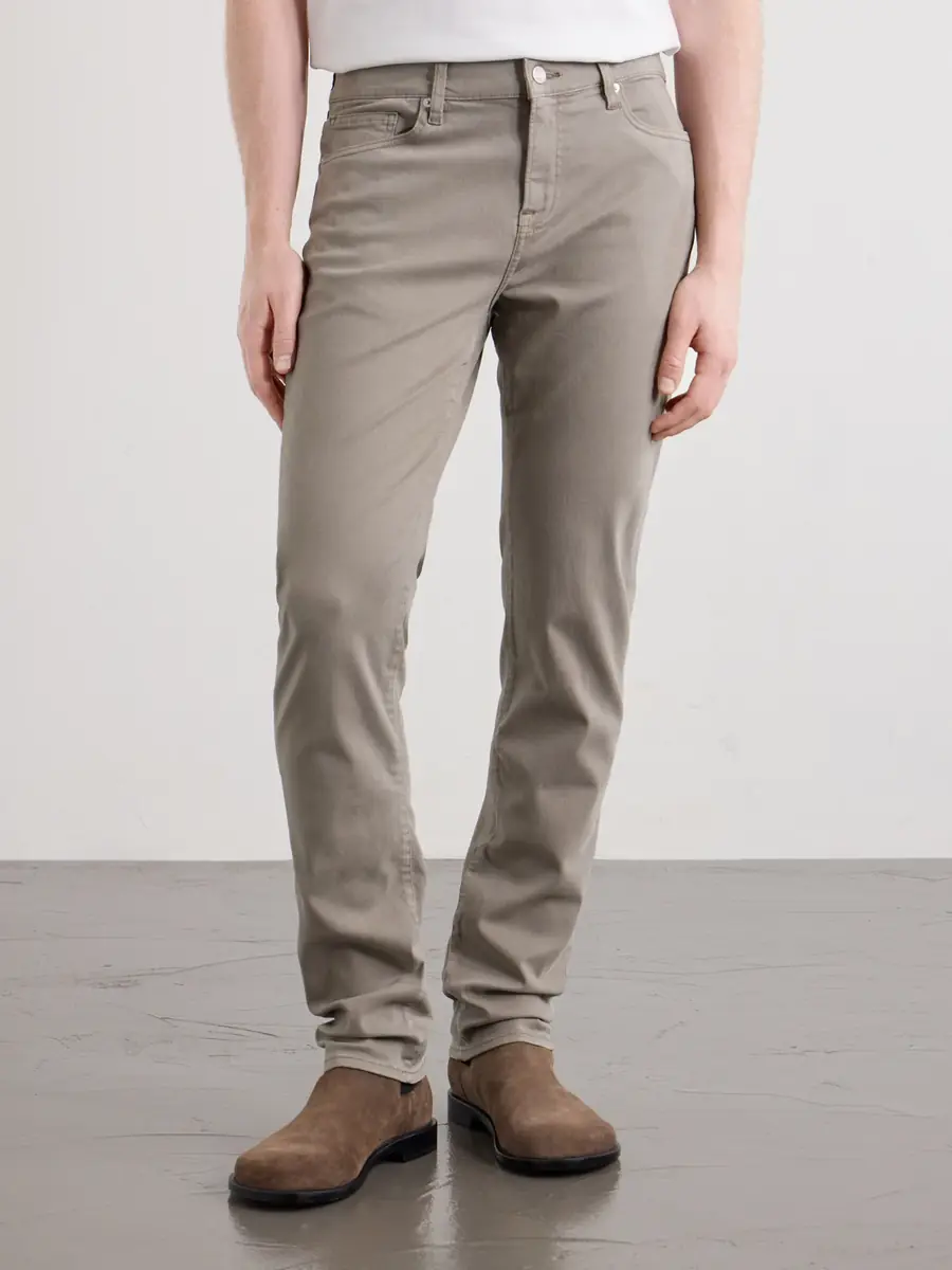 Frame L'Homme Slim-Fit Stretch Lyocell-Blend Trousers - Men | Thumbnail 3 Frame L'Homme Slim-Fit Stretch Lyocell-Blend Trousers - Men | Thumbnail 3