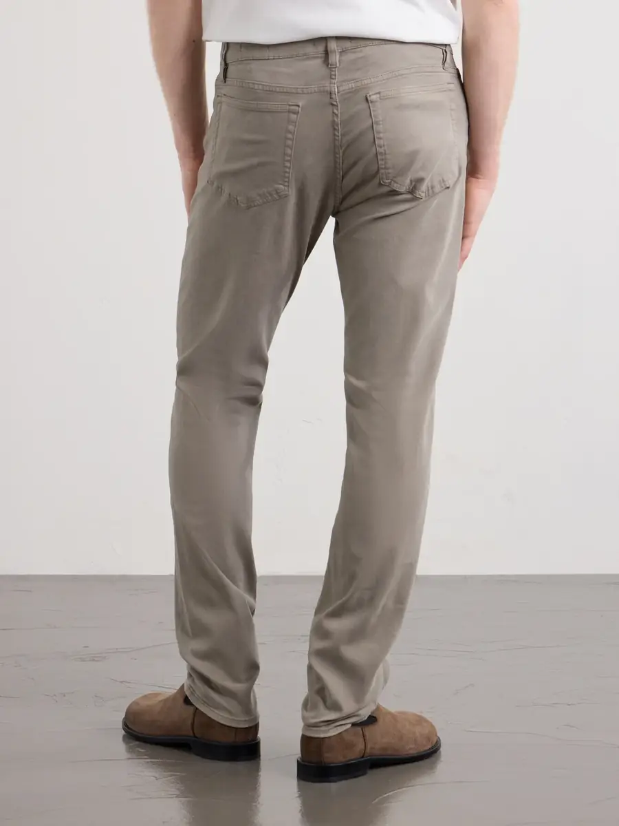 Frame L'Homme Slim-Fit Stretch Lyocell-Blend Trousers - Men | Thumbnail 4 Frame L'Homme Slim-Fit Stretch Lyocell-Blend Trousers - Men | Thumbnail 4