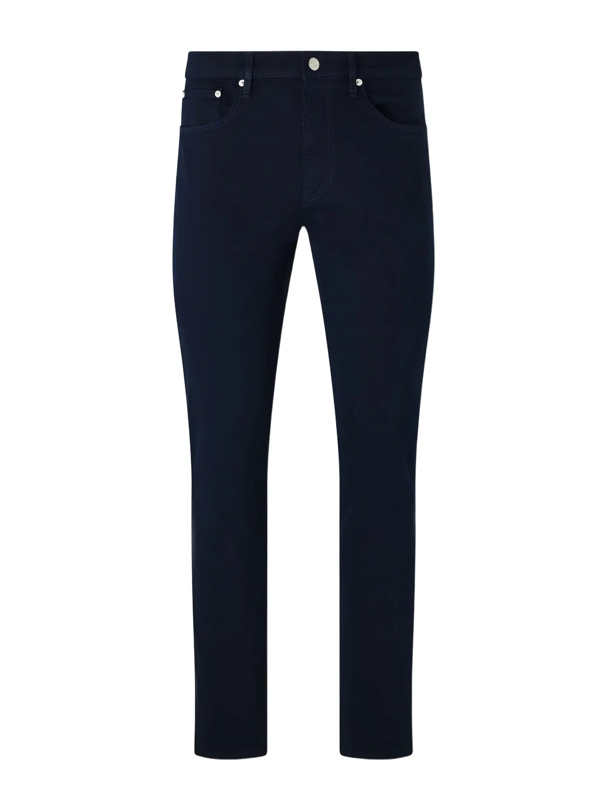Straight-Leg Twill Trousers - Men