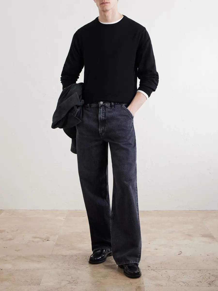 OFFICINE GÉNÉRALE Nina Merino Wool Sweater - Men | Thumbnail 2 OFFICINE GÉNÉRALE Nina Merino Wool Sweater - Men | Thumbnail 2
