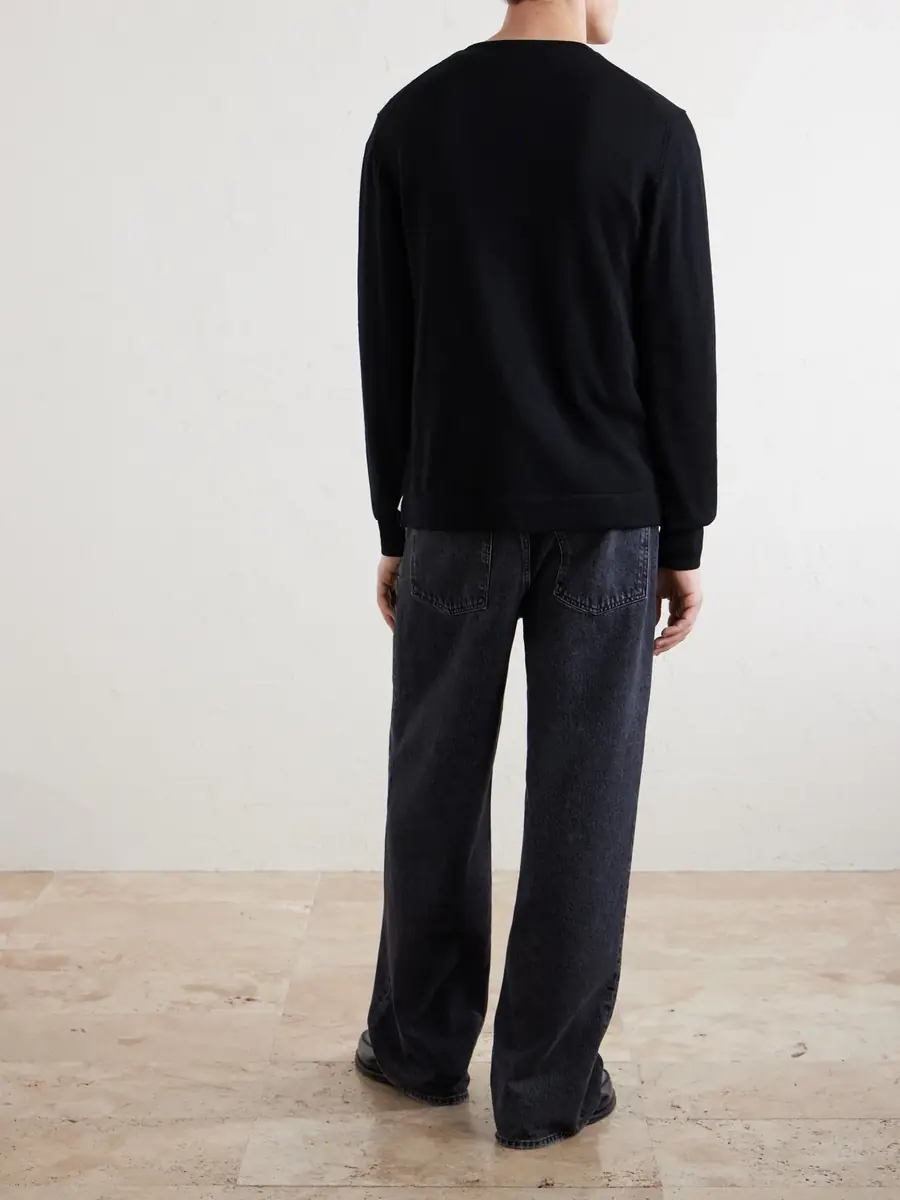 OFFICINE GÉNÉRALE Nina Merino Wool Sweater - Men | Thumbnail 4 OFFICINE GÉNÉRALE Nina Merino Wool Sweater - Men | Thumbnail 4