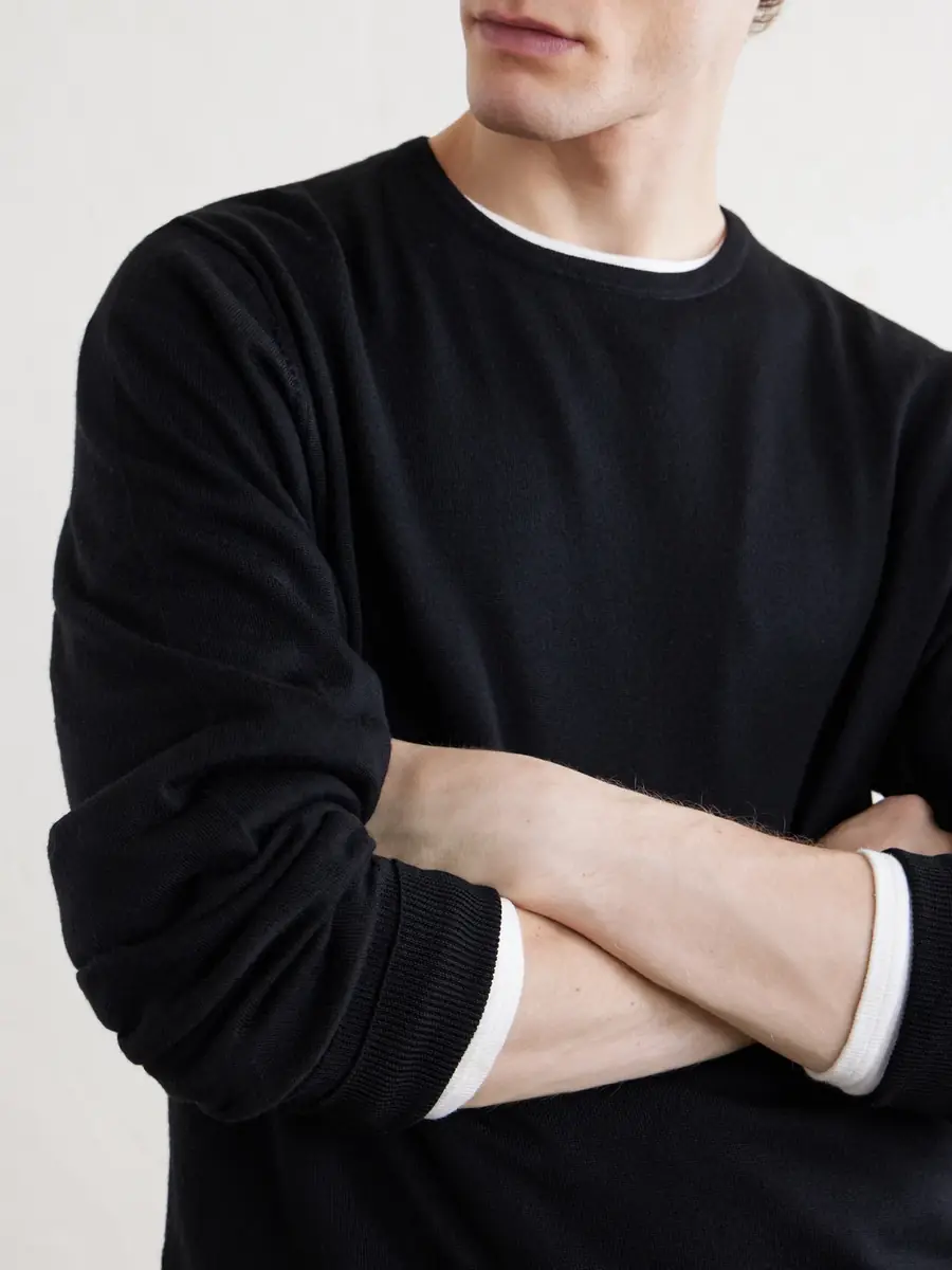 OFFICINE GÉNÉRALE Nina Merino Wool Sweater - Men | Thumbnail 5 OFFICINE GÉNÉRALE Nina Merino Wool Sweater - Men | Thumbnail 5