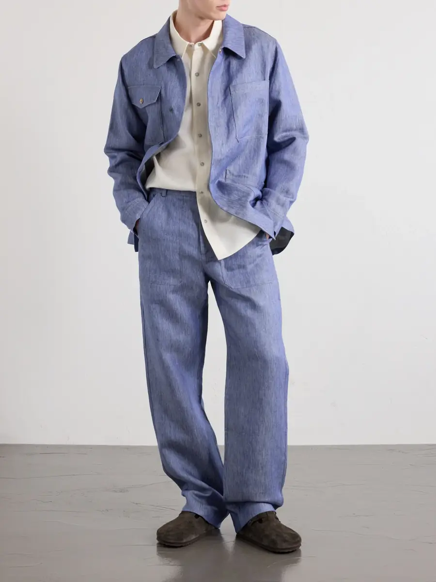 God’s True Cashmere Linen-Twill Shirt - Men | Thumbnail 2 God’s True Cashmere Linen-Twill Shirt - Men | Thumbnail 2