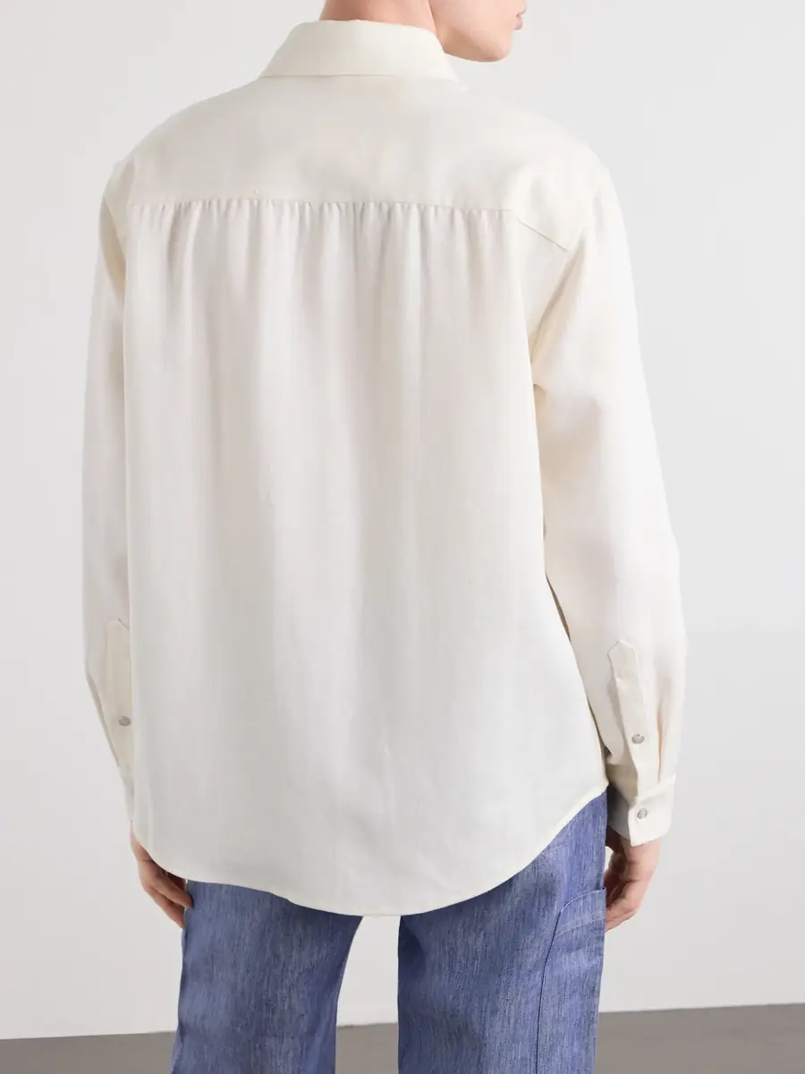 God’s True Cashmere Linen-Twill Shirt - Men | Thumbnail 4 God’s True Cashmere Linen-Twill Shirt - Men | Thumbnail 4