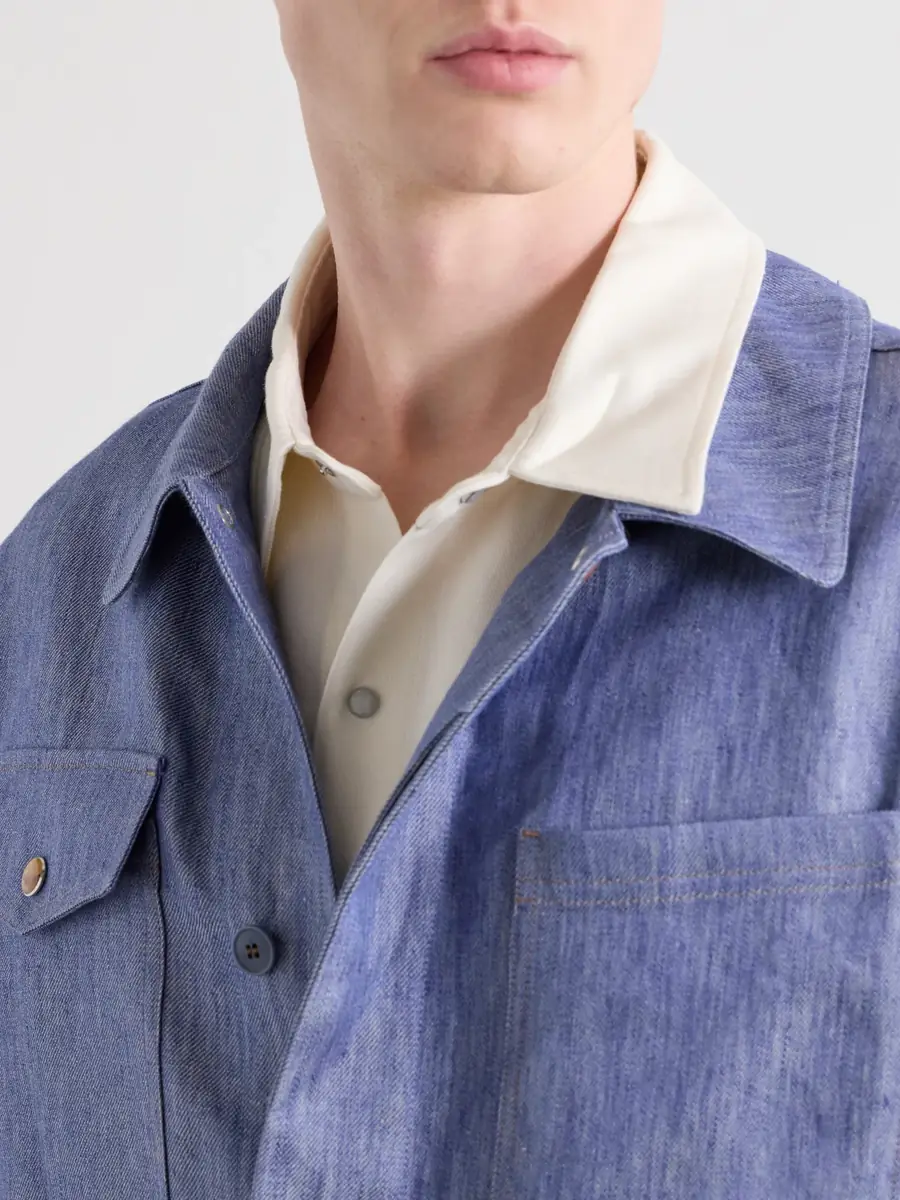 God’s True Cashmere Linen-Twill Shirt - Men | Thumbnail 5 God’s True Cashmere Linen-Twill Shirt - Men | Thumbnail 5