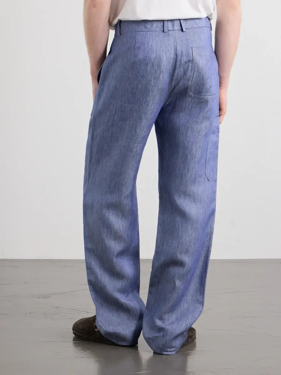 God’s True Cashmere Wide-Leg Linen Trousers - Men | Thumbnail 4 God’s True Cashmere Wide-Leg Linen Trousers - Men | Thumbnail 4