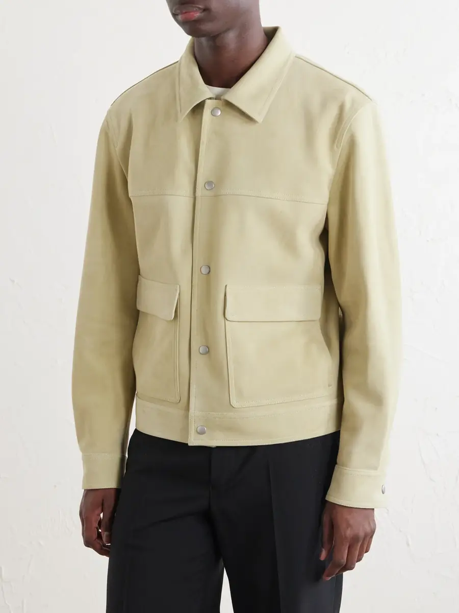 Frame Suede Trucker Jacket - Men | Thumbnail 3 Frame Suede Trucker Jacket - Men | Thumbnail 3