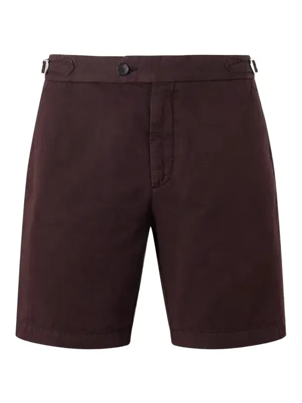 MR P. Straight-Leg Cotton And Linen-Blend Bermuda Shorts - Men