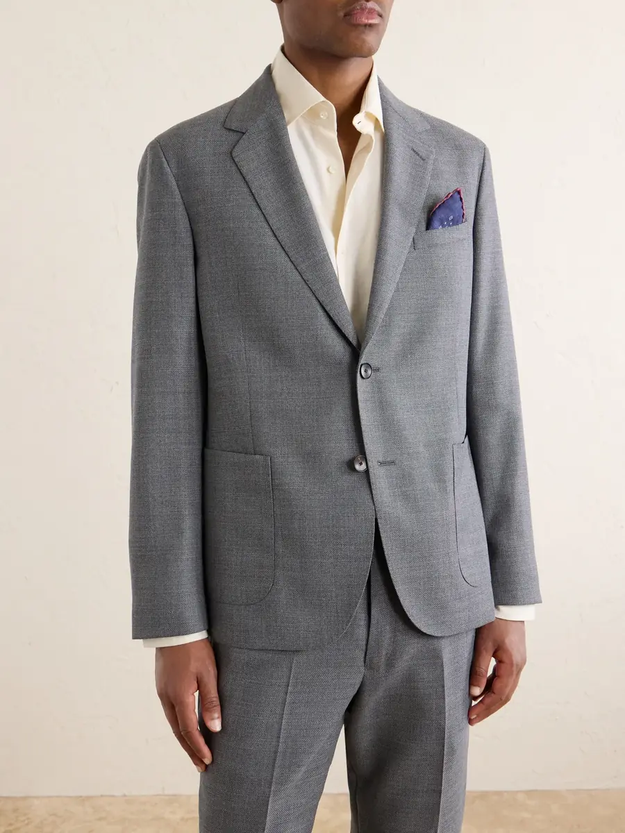 MR P. Wool-Hopsack Suit Jacket - Men | Thumbnail 3 MR P. Wool-Hopsack Suit Jacket - Men | Thumbnail 3