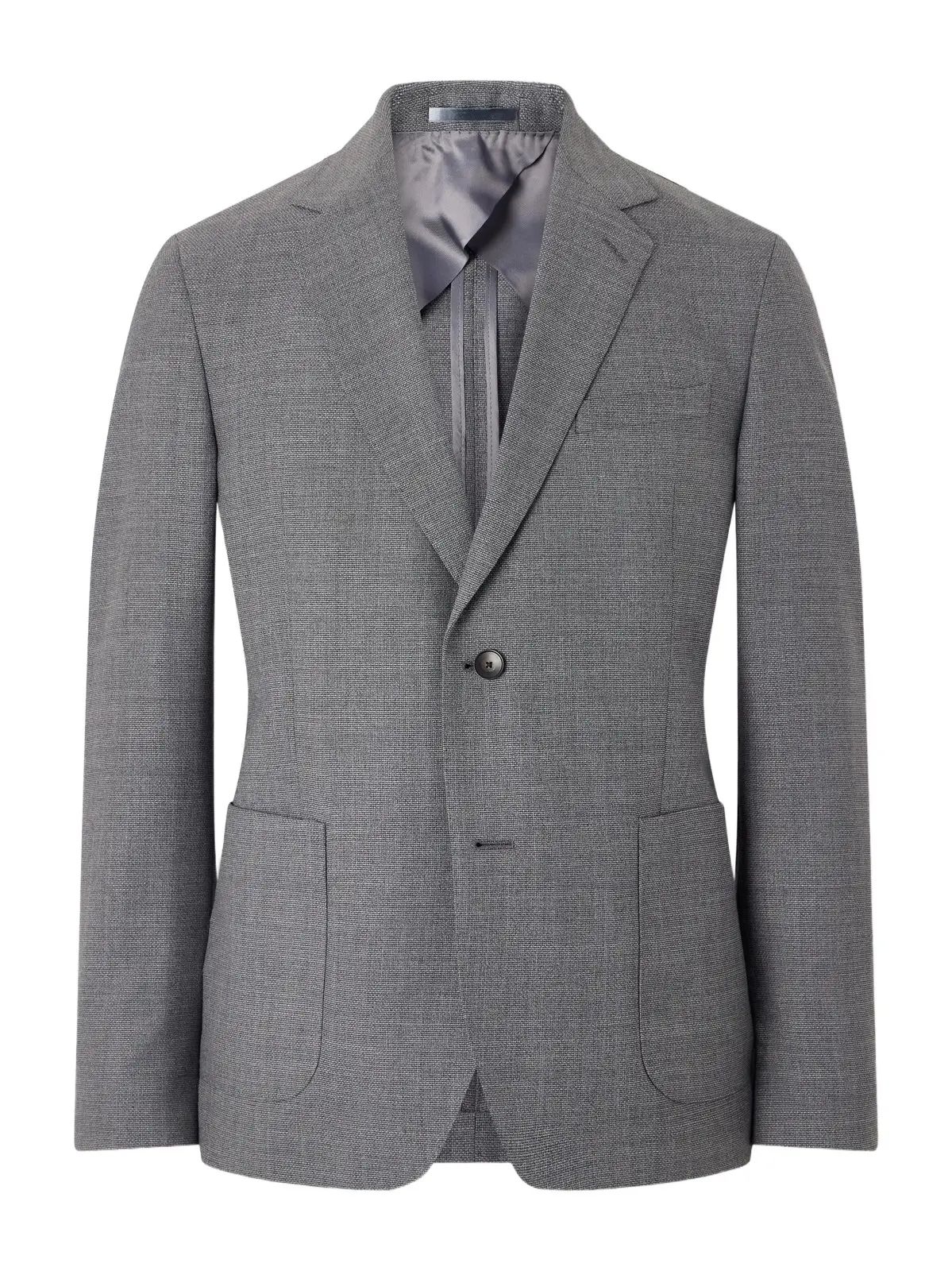Wool-Hopsack Suit Jacket - Men Wool-Hopsack Suit Jacket - Men
