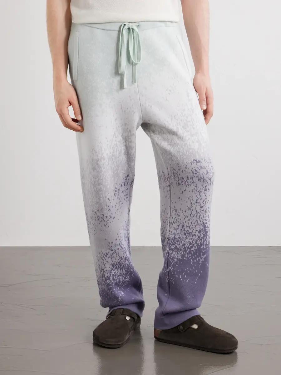 God’s True Cashmere Ombre Straight-Leg Cashmere Trousers - Men | Thumbnail 3 God’s True Cashmere Ombre Straight-Leg Cashmere Trousers - Men | Thumbnail 3
