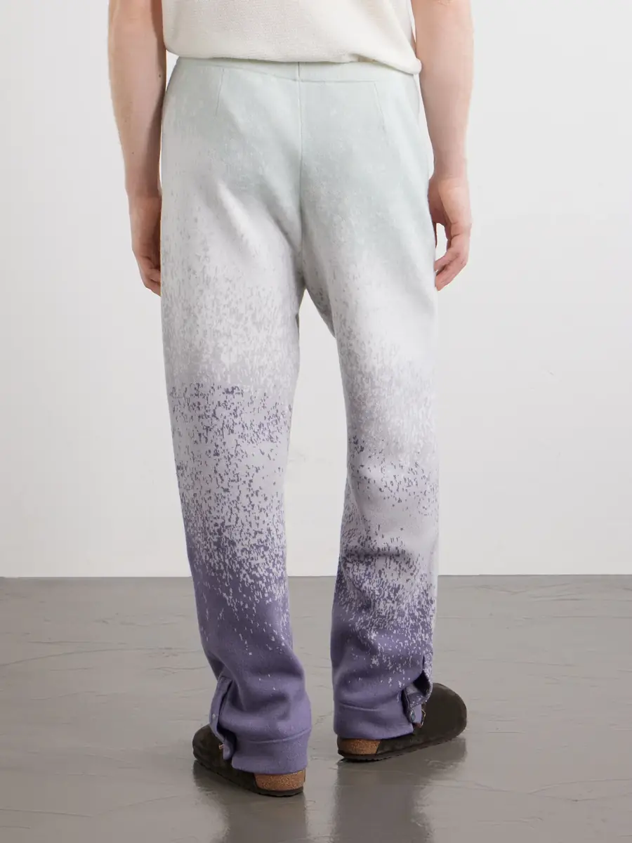 God’s True Cashmere Ombre Straight-Leg Cashmere Trousers - Men | Thumbnail 4 God’s True Cashmere Ombre Straight-Leg Cashmere Trousers - Men | Thumbnail 4