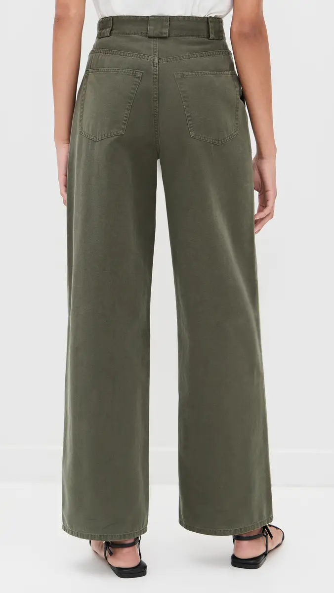 ANINE BING Grayson Pants Army Green | Thumbnail 3 ANINE BING Grayson Pants Army Green | Thumbnail 3