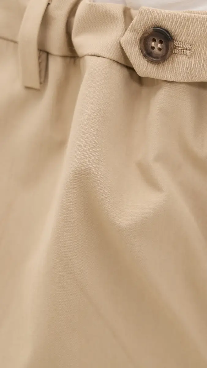 MM6 Maison Margiela Shorts Beige | Thumbnail 6