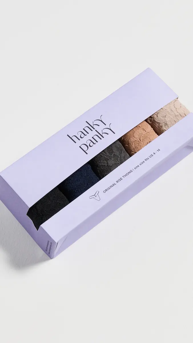 Hanky Panky Signature Lace Original Rise 5 Pack | Thumbnail 6 Hanky Panky Signature Lace Original Rise 5 Pack | Thumbnail 6