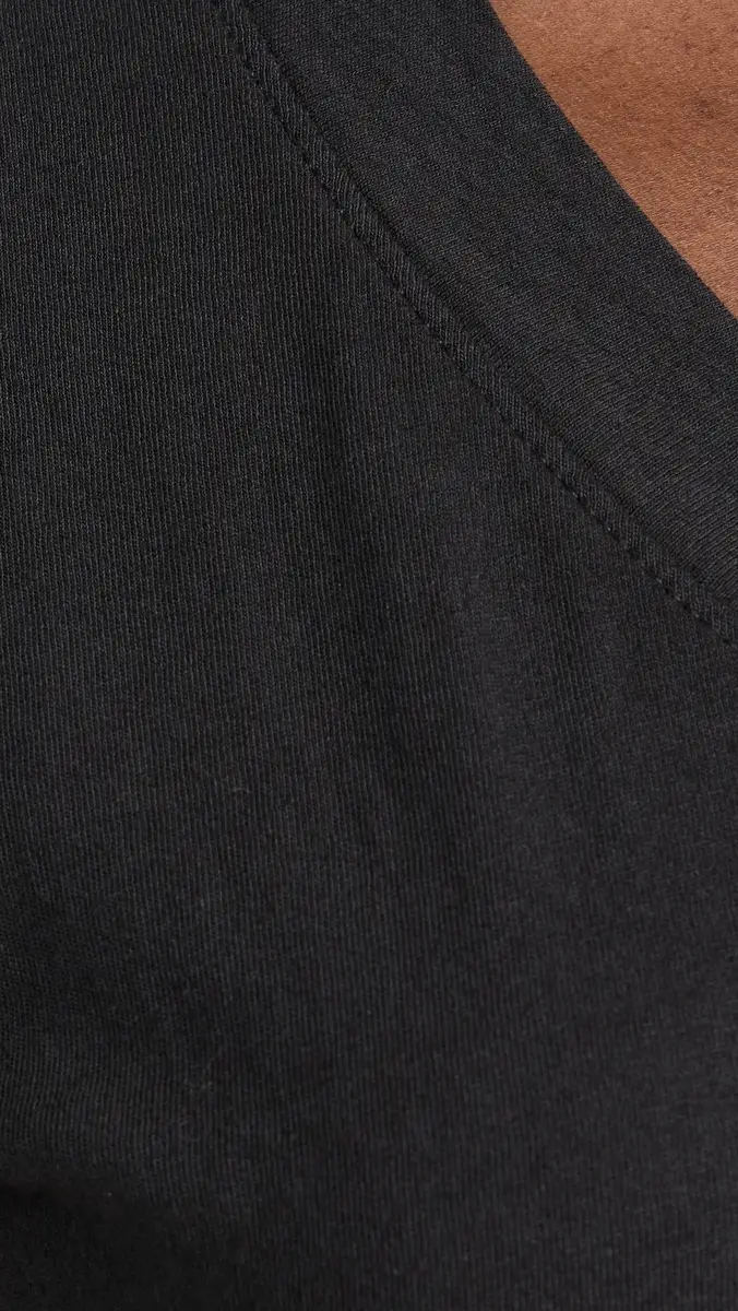 perfectwhitetee Hendrix Cotton Boxy V Neck Tee | Thumbnail 6
